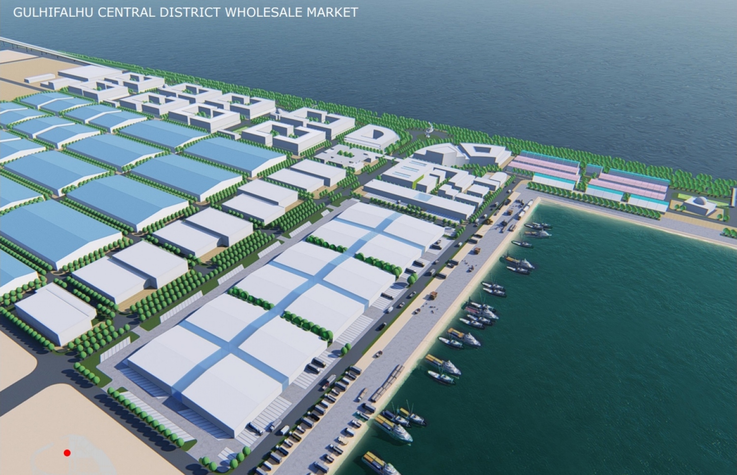 ގުޅިފަޅުގެ ހޯލްސޭލް ސެންޓަރުތަކާއި ގުދަންތައް ހުންނާނެ ގޮތުގެ ތަސައްވަރެއް