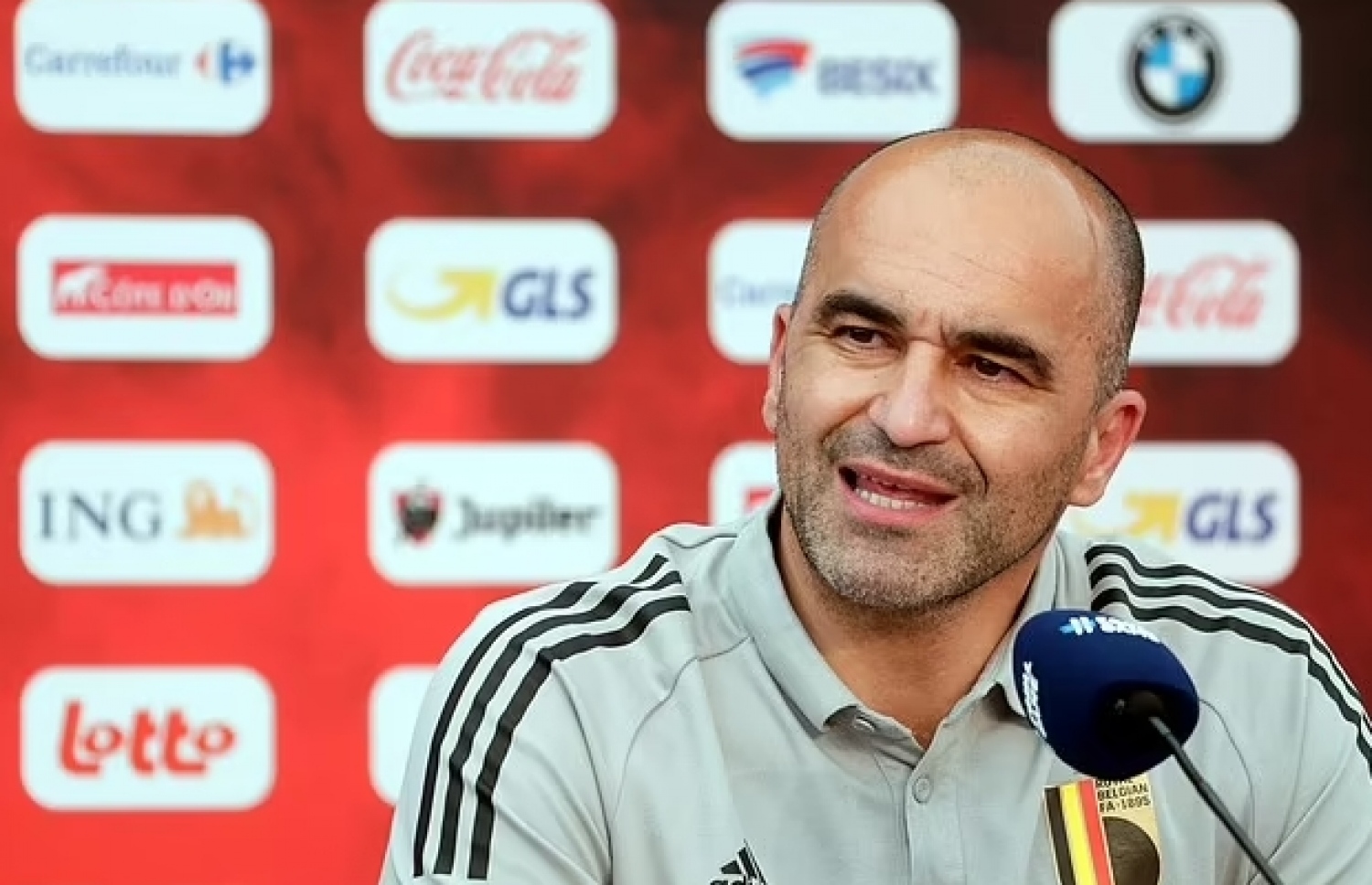 ބެލްޖިއަމްގެ ކޯޗު މާޓިނޭޒް. --ފޮޓޯ:އޭއެފްޕީ