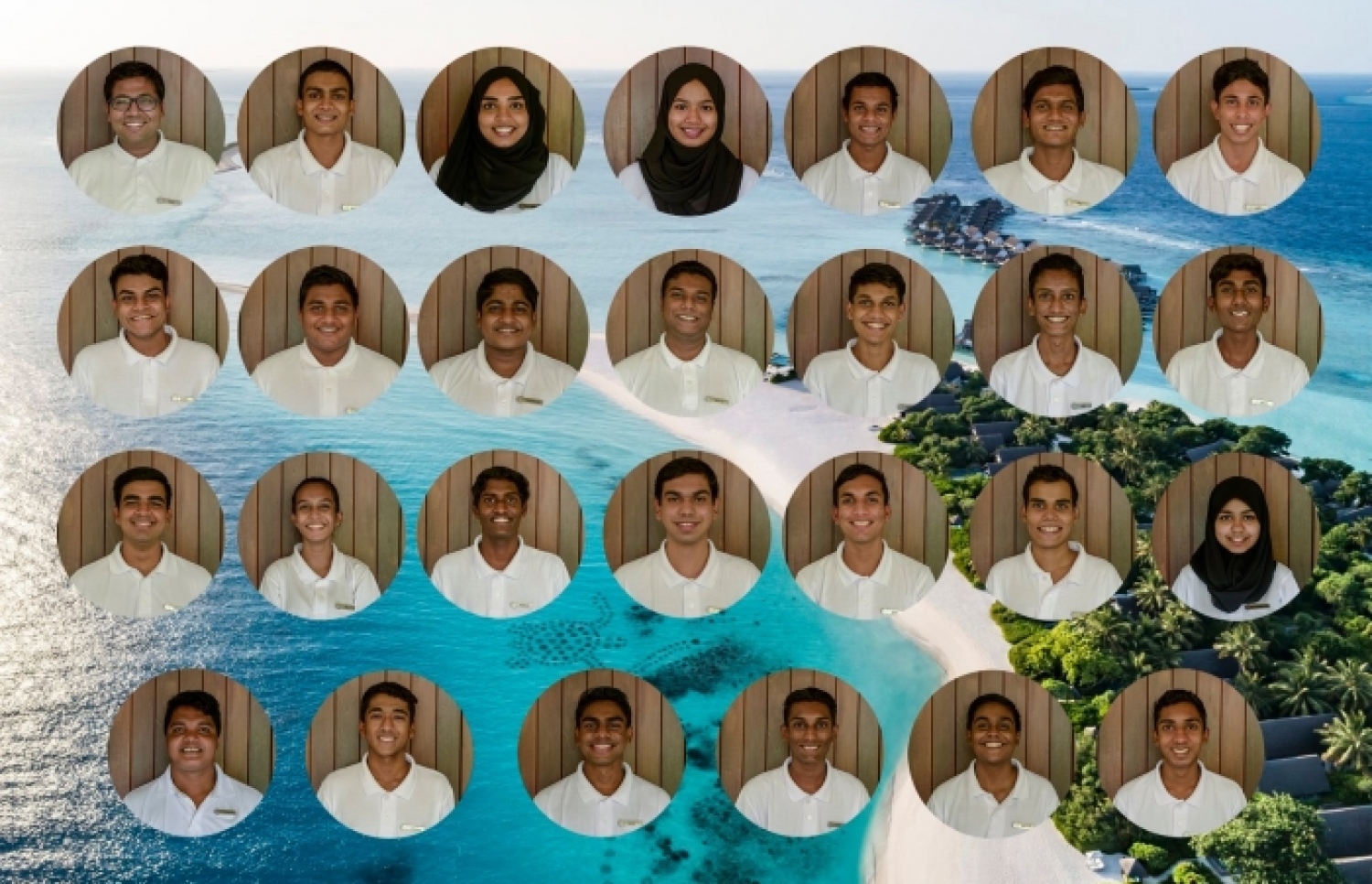 ފޯ ސީޒަންސް ގެ މިއަހަރުގެ އެޕްރެންޓިސްޝިޕް ޕްރޮގްރާމުގެ ބައިވެރިންތަކެއް--