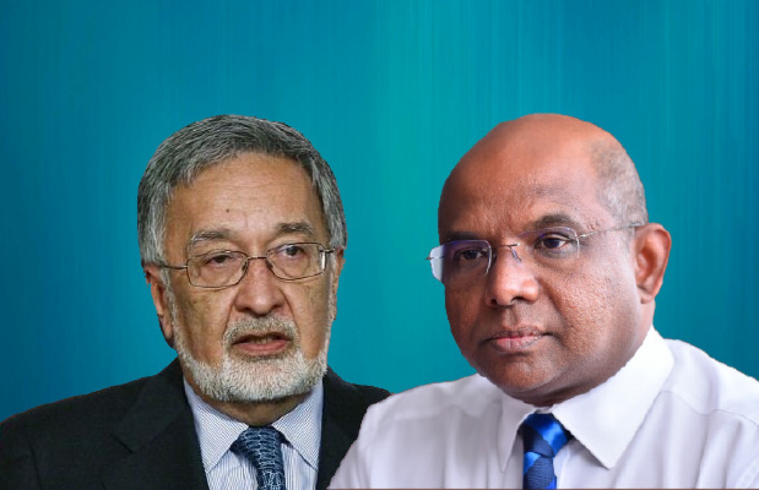 އދ. ގެ 76 ވަނަ އާއްމު މަޖިލީހުގެ ރައީސް ކަމަށް ވާދަކުރައްވާ ރާއްޖޭގެ ފޮރިން މިނިސްޓަރު އަބްދުﷲ ޝާހިދު އާއި އަފްގާނިސްތާނުގެ ކުރީގެ ފޮރިން މިނިސްޓަރު ޑރ.ރަމްލައި ރަސޫލް.--