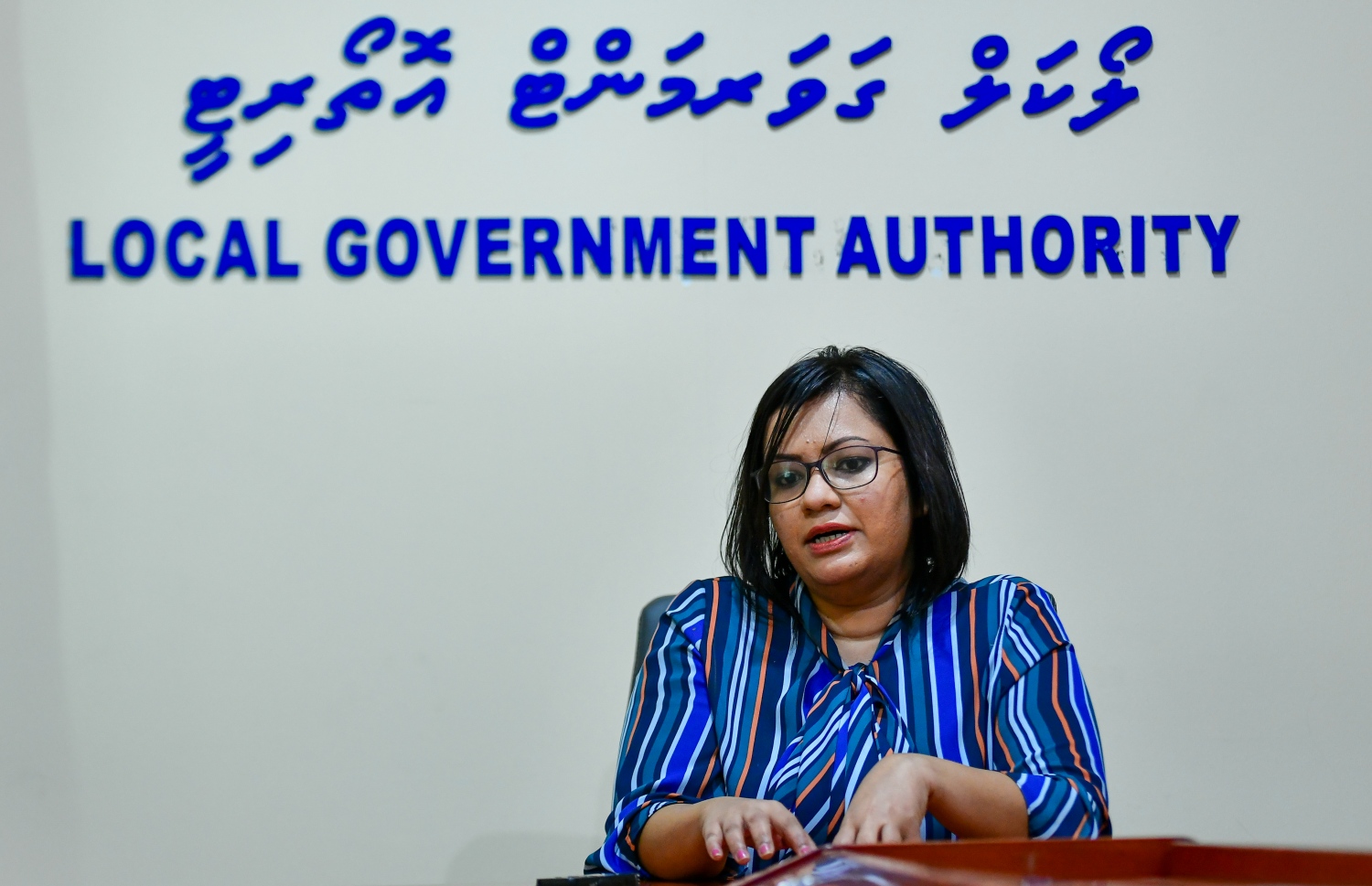 އެލްޖީއޭގެ ސީއީއޯ އަފްޝަން، މިދިޔަ ބުރާސްފަތި ދުވަހު "މިހާރު" އަށް އިންޓަވިއުދެއްވަނީ.-- ފޮޓޯ: އަހުމަދު އަވްޝަން/ މިހާރު