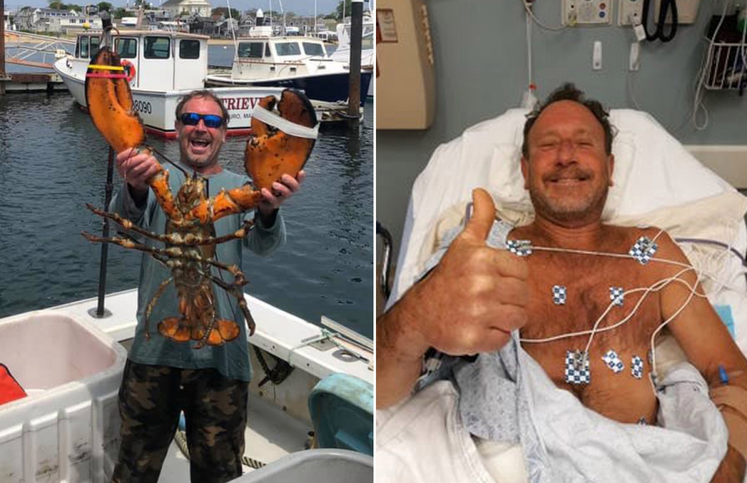 މައިކަލް ޕެކާޑް ހޮސްޕިޓަލްގައި އަދި އިއްސަކާ އެކު.