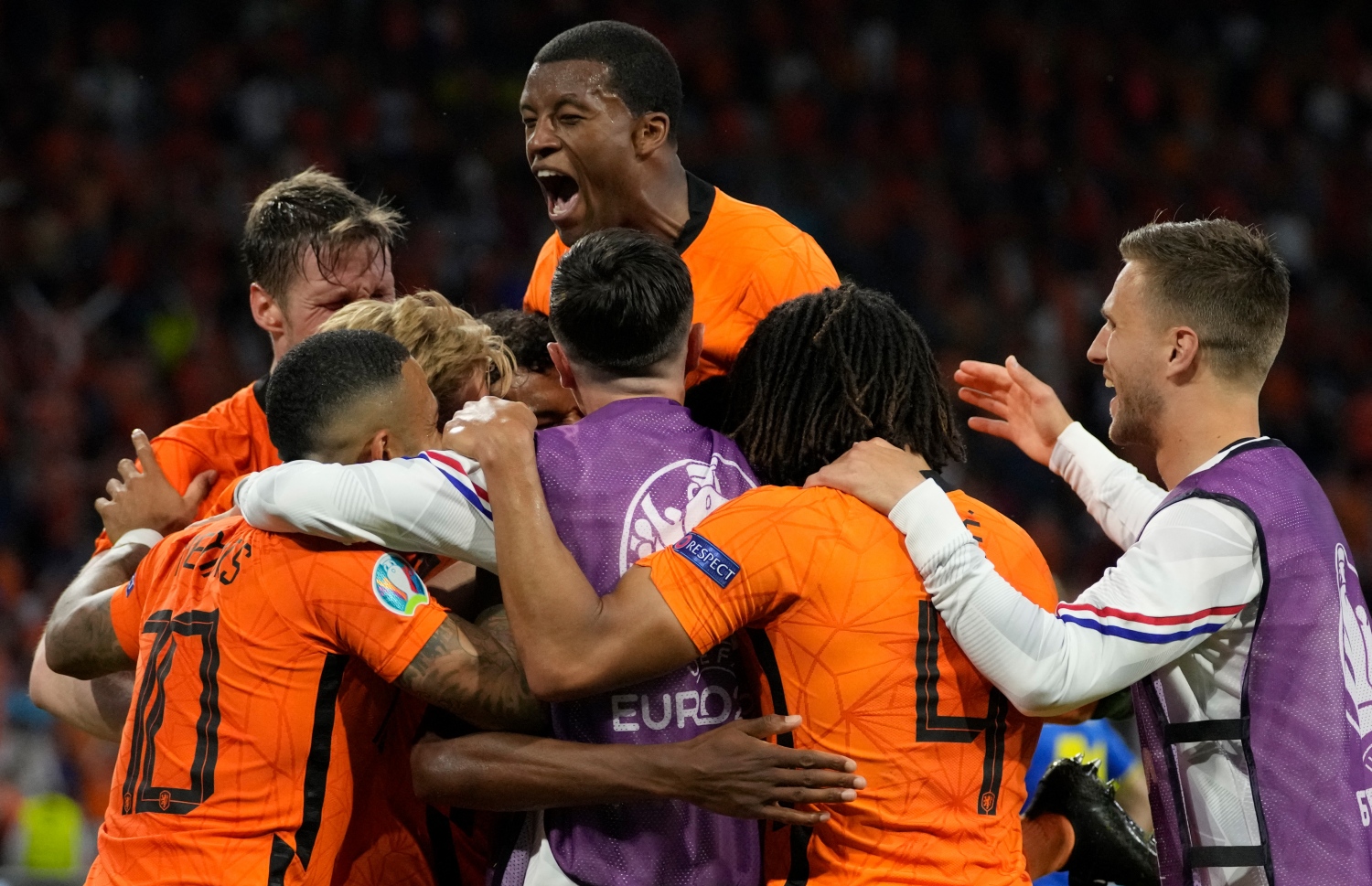 ނެދަލޭންޑްސްގެ ކުޅުންތެރިން ލަނޑު ޖެހުމަށް ފަހު އުފާފާޅުކުރަނީ -- ފޮޓޯ / އޭއެފްޕީ