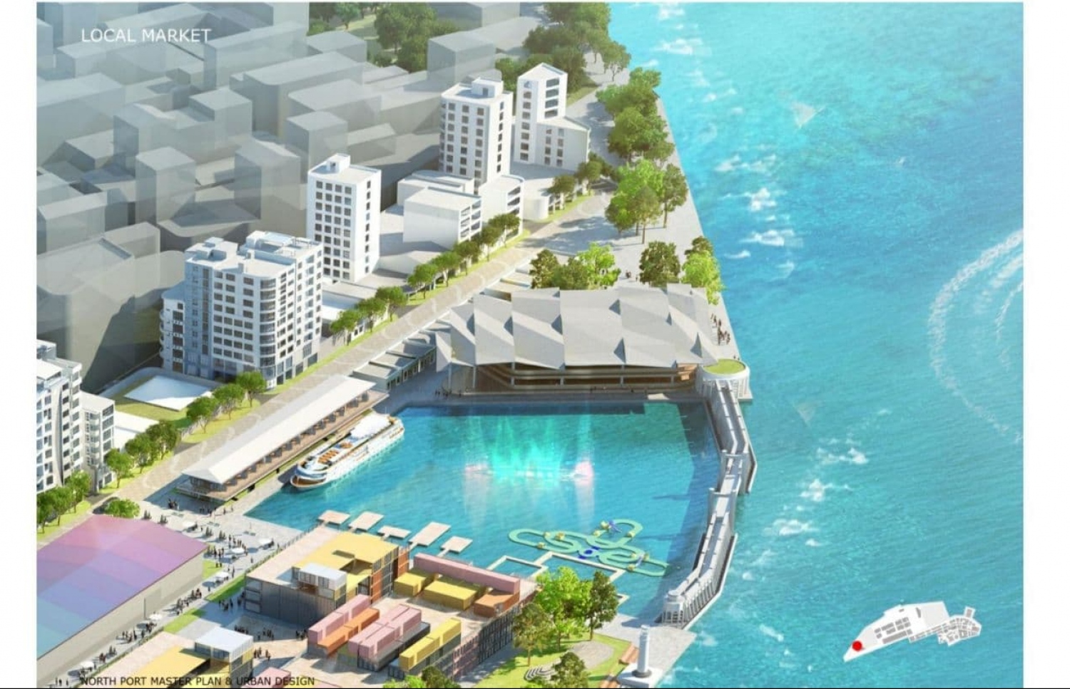 ގުޅިފަޅުގައި ޕޯޓު އެޅުމުން މާލޭގެ އުތުރު ފަރާތް ބަދަލުކޮށްލަން ސަރުކާރުން ރާވާފައިވާ ގޮތުގެ ކުރެހުމެއް --