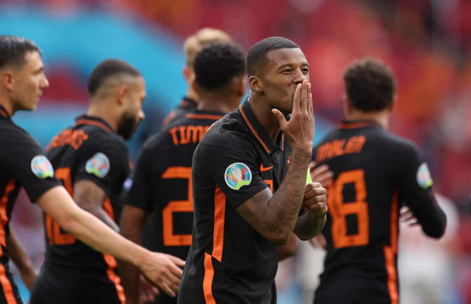 ނެދަލެންޑްސް އަށް ދެ ވަނަ ލަނޑު ޖަހައިދިން ވައިނަލްޑަން އުފާފާޅު ކުރަނީ --- ފޮޓޯ: އޭއެފްޕީ