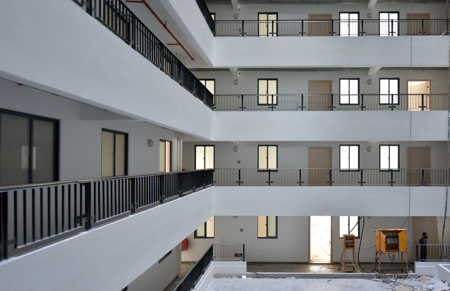 ހުޅު މާލެ- ޖޫން 26، 2021- ހިޔާ މަޝްރޫއުގެ ދަށުން ހުޅުމާލޭގައި އިމާރާތްކޮށްފައިވާ ފްލެޓްތައް.-- ފޮޓޯ:އަހުމަދު އަވްޝަން/މިހާރު