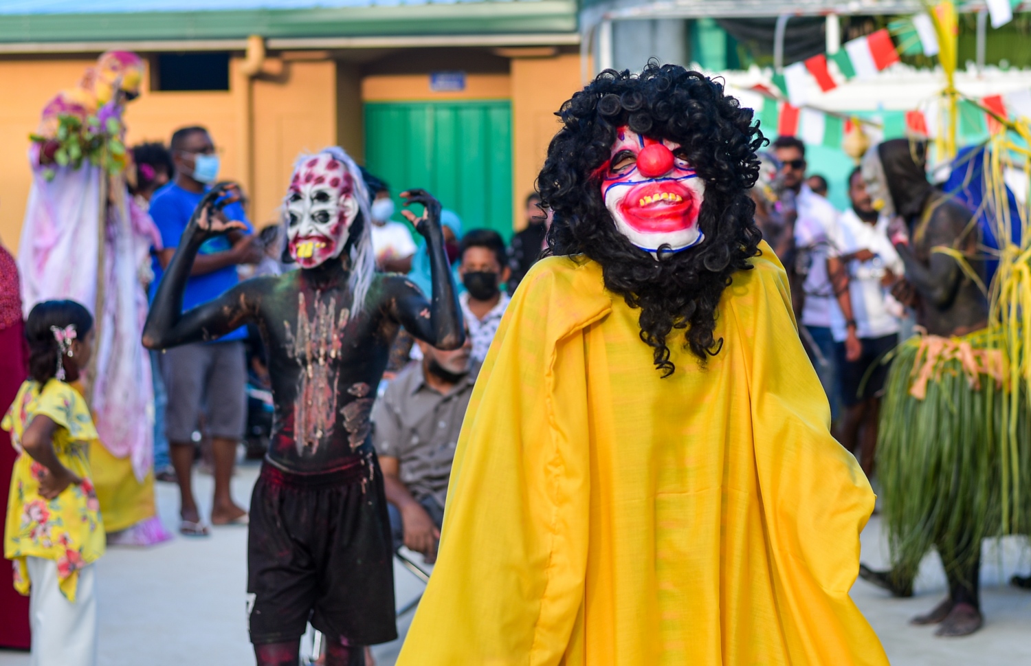 ތުލުސްދޫ- ޖުލައި 20، 2021: ކ.ތުލުސްދޫގައި އަޟްހާ އީދު ފާހަގަކުރުމުގެ ގޮތުން ބޭއްވި މާލި ޕެރޭޑްގެ ތެރެއިން ބިރުވެރި މާލިތަކެއް .-- ފޮޓޯ:އަހުމަދު އަވްޝަން/މިހާރު