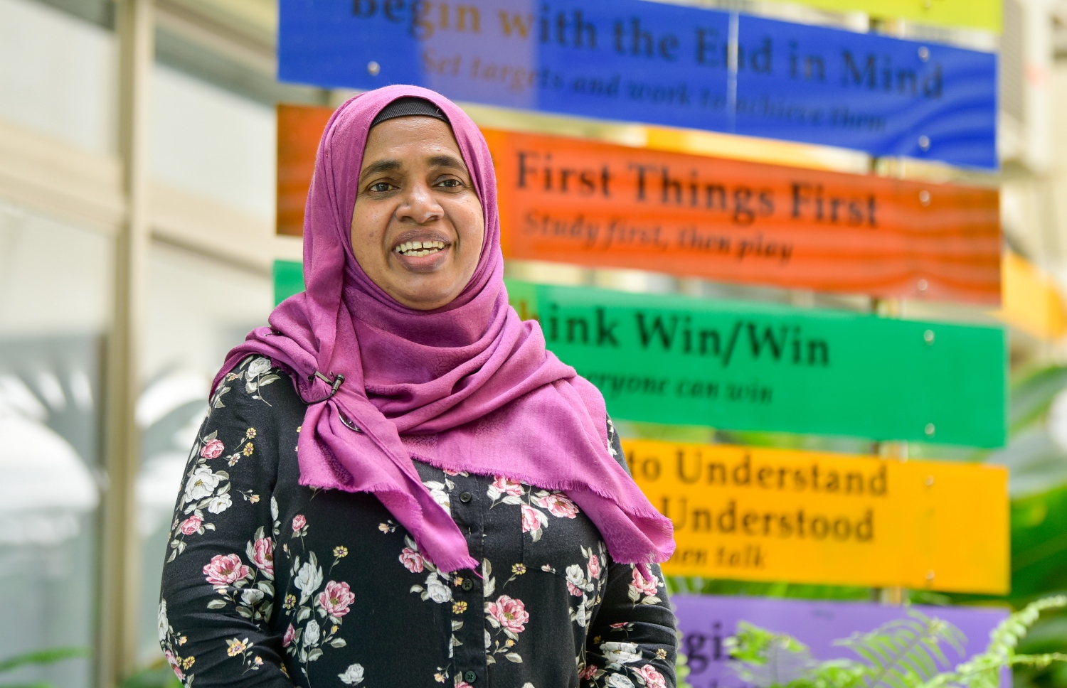 ދިރާސީ އާ އަހަރު ފެށުމާ ގުޅޭގޮތުން ތާޖުއްދީން ސްކޫލުގެ ޕްރިންސިޕަލް ބަޝީރާ "މިހާރު" އާ ވާހަކަދައްކަވަނީ.- ފޮޓޯ: ނިޝާން އަލީ/ މިހާރު