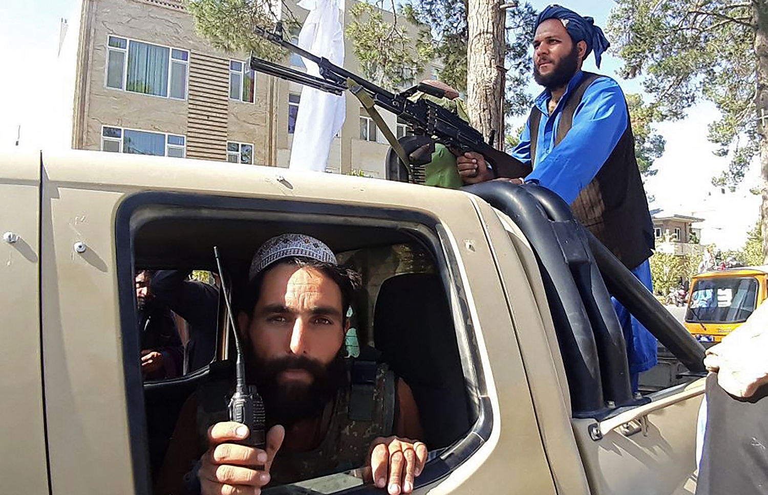 ތާލިބާނުންގެ ހަނގުރާމަވެރިން ކާބުލްގައި ހަރަކާތްތެރި ވަނީ. --ފޮޓޯ:އޭއެފްޕީ