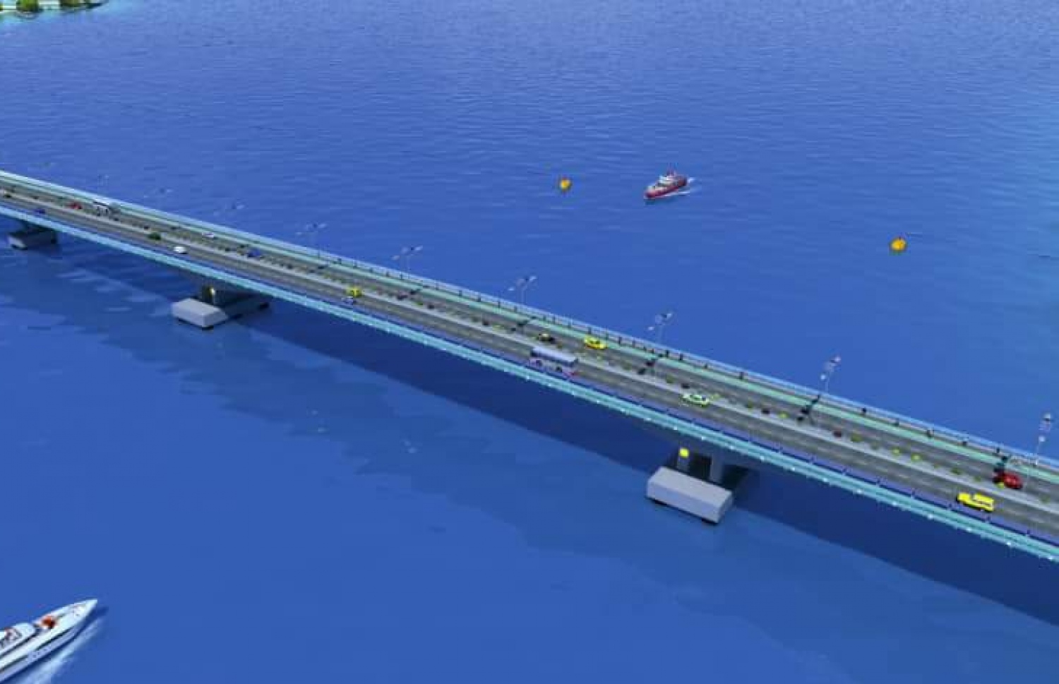 މާލެ ތިލަފުށި ގުޅުވާލައި ބްރިޖުގެ ކުރެހުމެއް.