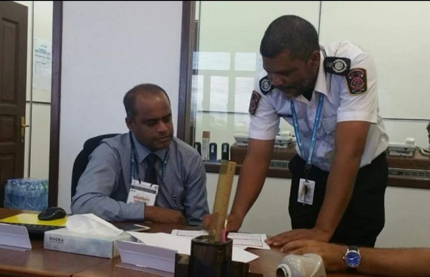 ފަޔާޒް (ކ) އެމްއޭސީއެލްގެ ކުރީގެ އެމްޑީ އާދިލް މޫސާ އާ އެކު