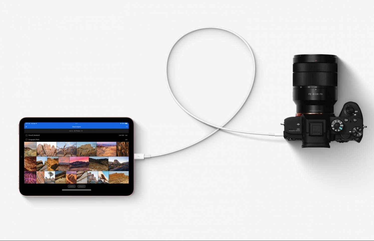 އެޕަލް އިން އައިޕެޑް މިނީއަށް ގެނައި ބަދަލުގައި ޔޫއެސްބީ ސީ ޕޯޓް ހިމަނައި އެއިން ކުރެވޭ ބޭނުންތައް ވަނީ ވަރަށް ބޮޑަށް ފަސޭހަކޮށްދީފައި.