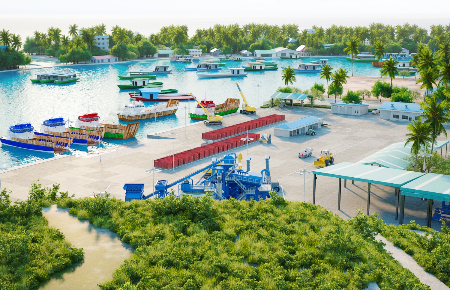 މަޝްރޫއު ނިމޭއިރު ތިލަފުށި އޮންނާނެ ގޮތް.