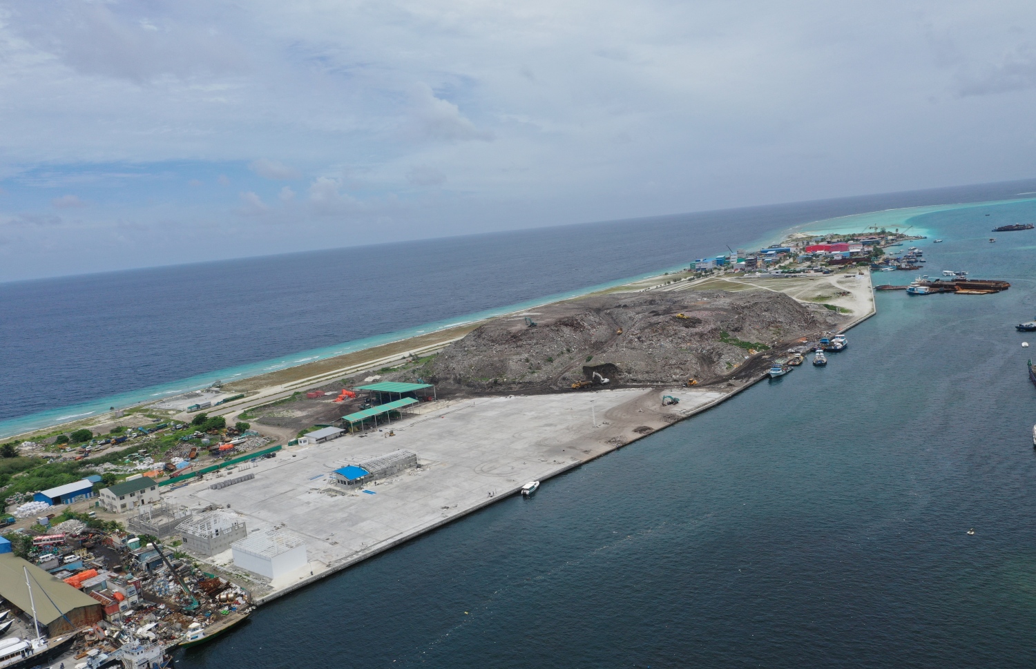 ކުނި އަޅައިގެން ހިއްކާފައިވާ ތިލަފުށި-- ފޮޓޯ: އަހުމަދު އަވްޝަން/ މިހާރު