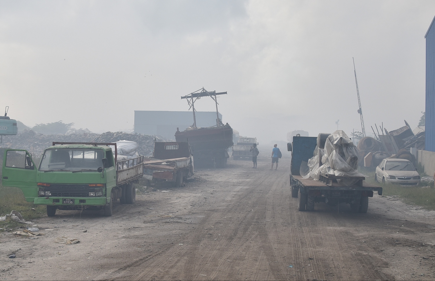 ތިލަފުށީގައި ކުނި އެންދިއިރު، އެ ރަށް އޮތް ހާލަތު.--