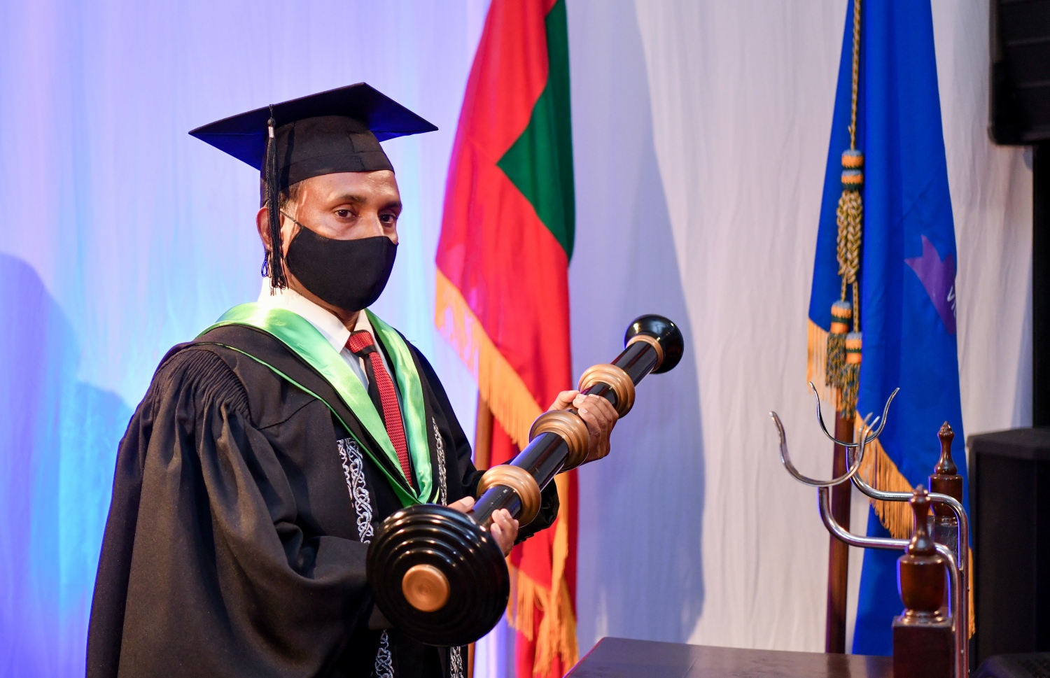 މާލެ ސެޕްޓެމްބަރު 24، 2021- ވިލާ ކޮލެޖުގައި މިއަދު ބޭއްވި ގްރެޖުއޭޝަން ހަފުލާގެ ތެރެއިން .-- ފޮޓޯ: އަހުމަދު އަވްޝަން/ މިހާރު