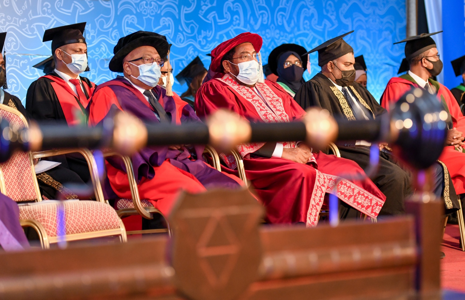 މާލެ ސެޕްޓެމްބަރު 24، 2021- ވިލާ ކޮލެޖުގައި މިއަދު ބޭއްވި ގްރެޖުއޭޝަން ހަފުލާގެ ތެރެއިން .-- ފޮޓޯ: އަހުމަދު އަވްޝަން/ މިހާރު