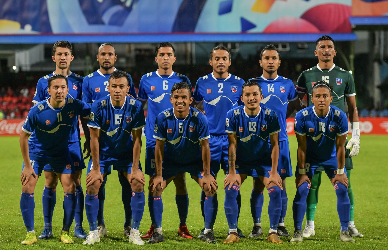 މާލެ- އޮކްޓޯބަރ 1، 2021: އުރީދޫ ސާފް ޗެމްޕިއަންޝިޕްގައި މިރޭ ރާއްޖެ އާއި ނޭޕާލް ކުޅުނު މެޗުގެ ތެރެއިން، މިމެޗު 1-0 ގެ ނަތީޖާއުކުން ކާމިޔާބުކުރީ ނޭޕާލް-. ފޮޓޯ: ނިޝާން އަލީ / މިހާރު