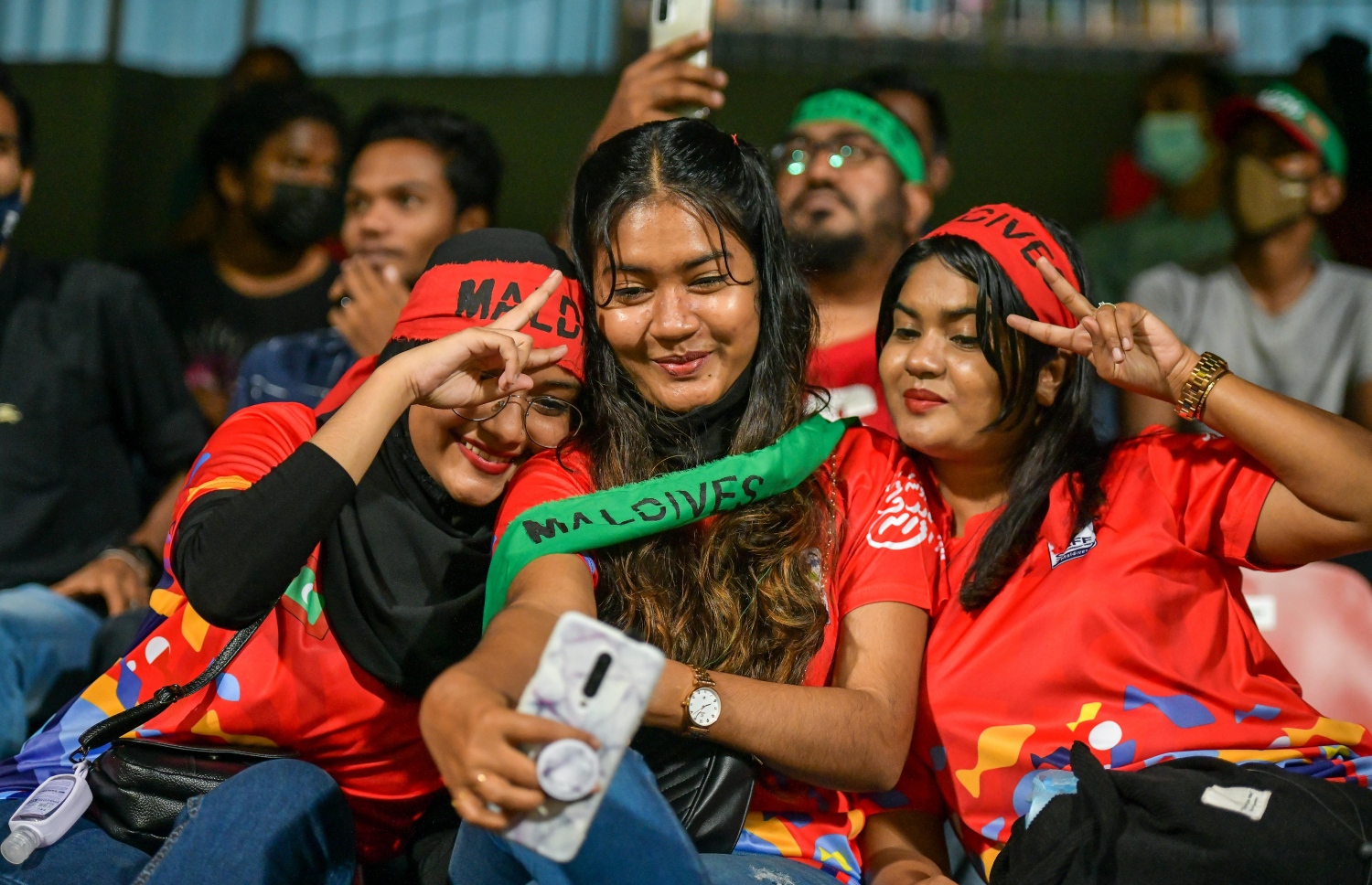 މާލެ- އޮކްޓޯބަރ 1، 2021: އުރީދޫ ސާފް ޗެމްޕިއަންޝިޕްގައި މިރޭ ރާއްޖެ އާއި ނޭޕާލް ކުޅުނު މެޗުގެ ތެރެއިން، މިމެޗު 1-0 ގެ ނަތީޖާއުކުން ކާމިޔާބުކުރީ ނޭޕާލް-. ފޮޓޯ: ނިޝާން އަލީ / މިހާރު