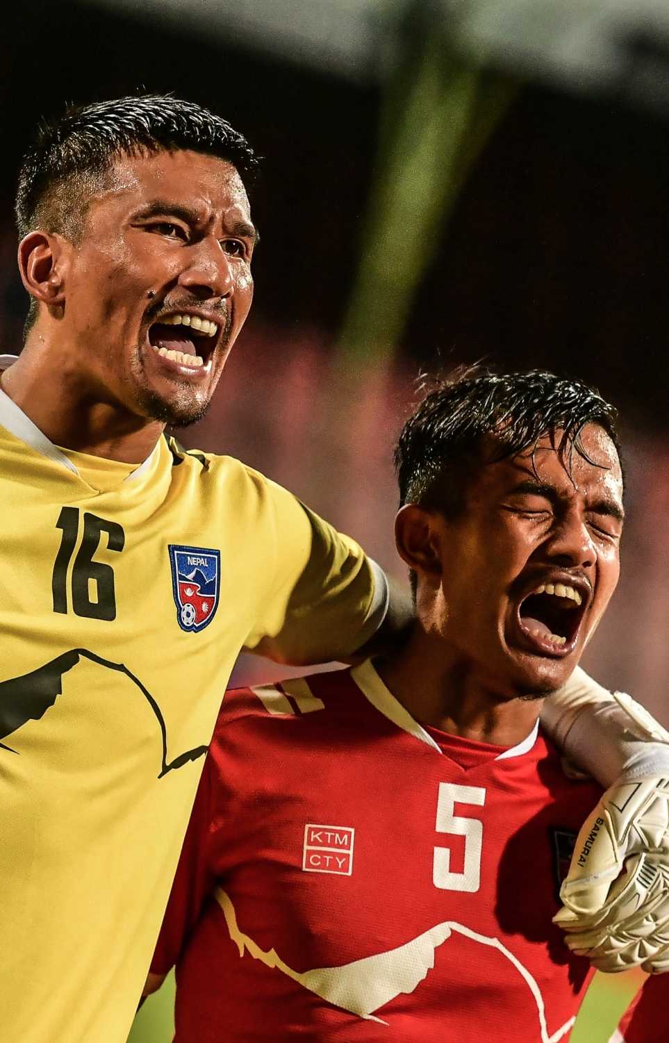 މާލެ- އޮކްޓޯބަރ ، 2021: އުރީދޫ ސާފް ޗެމްޕިއަންޝިޕްގައި ރޭ ނޭޕާލް އާއި ސްރީ ލަންކާ ބައްދަލުކުރި މެޗުގެ ތެރެއިން، ރޭ ސްރީލަންކާ އަތުން 3-2 އިން މޮޅުވެ، ނޭޕާލް ވަނީ ތާވަލްގެ އެއް ވަނަ އަށް ޖެހިލާފައި --. ފޮޓޯ: ނިޝާން އަލީ/މިހާރު