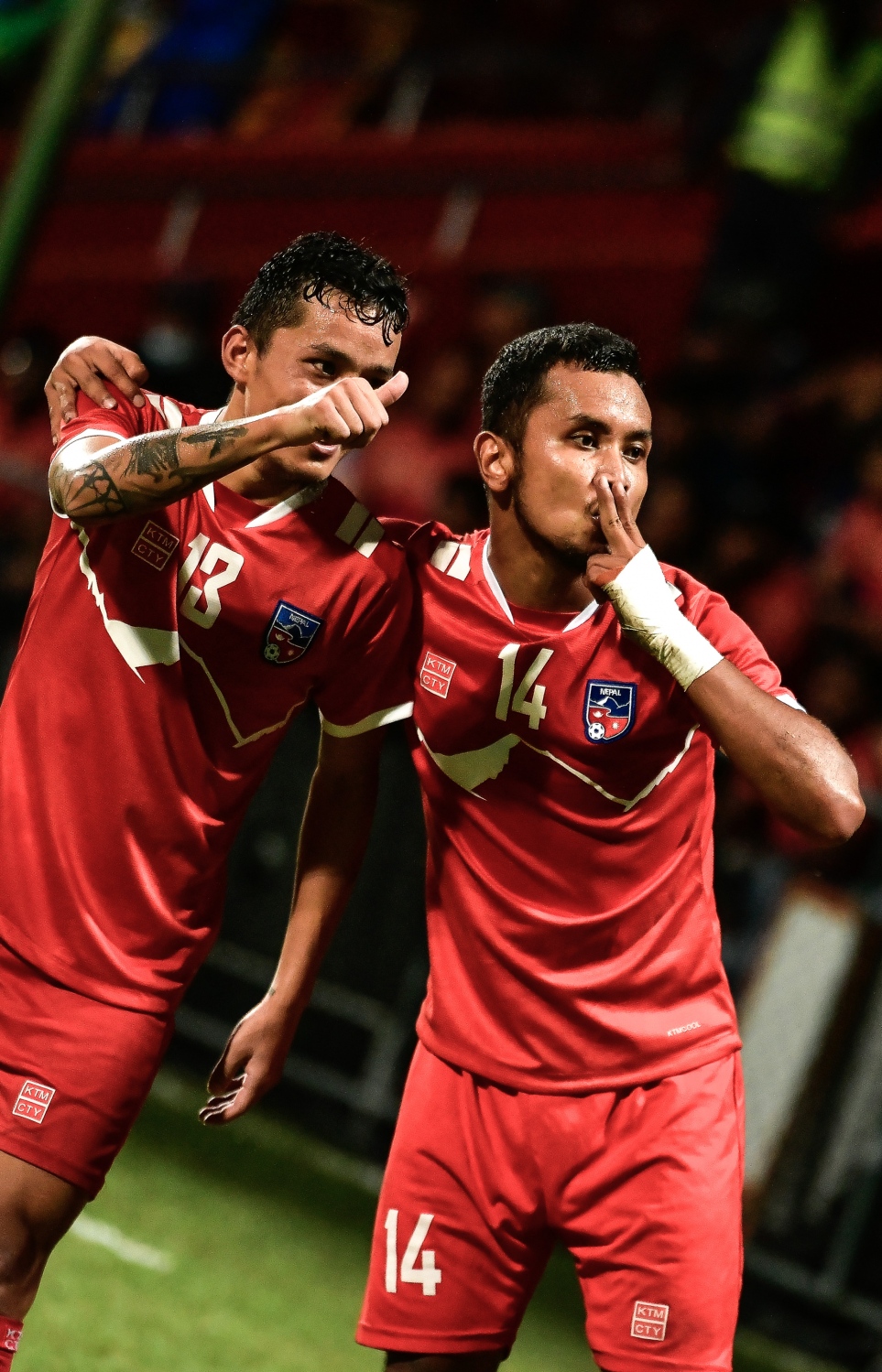 މާލެ- އޮކްޓޯބަރ ، 2021: އުރީދޫ ސާފް ޗެމްޕިއަންޝިޕްގައި ރޭ ނޭޕާލް އާއި ސްރީ ލަންކާ ބައްދަލުކުރި މެޗުގެ ތެރެއިން، ރޭ ސްރީލަންކާ އަތުން 3-2 އިން މޮޅުވެ، ނޭޕާލް ވަނީ ތާވަލްގެ އެއް ވަނަ އަށް ޖެހިލާފައި --. ފޮޓޯ: ނިޝާން އަލީ/މިހާރު