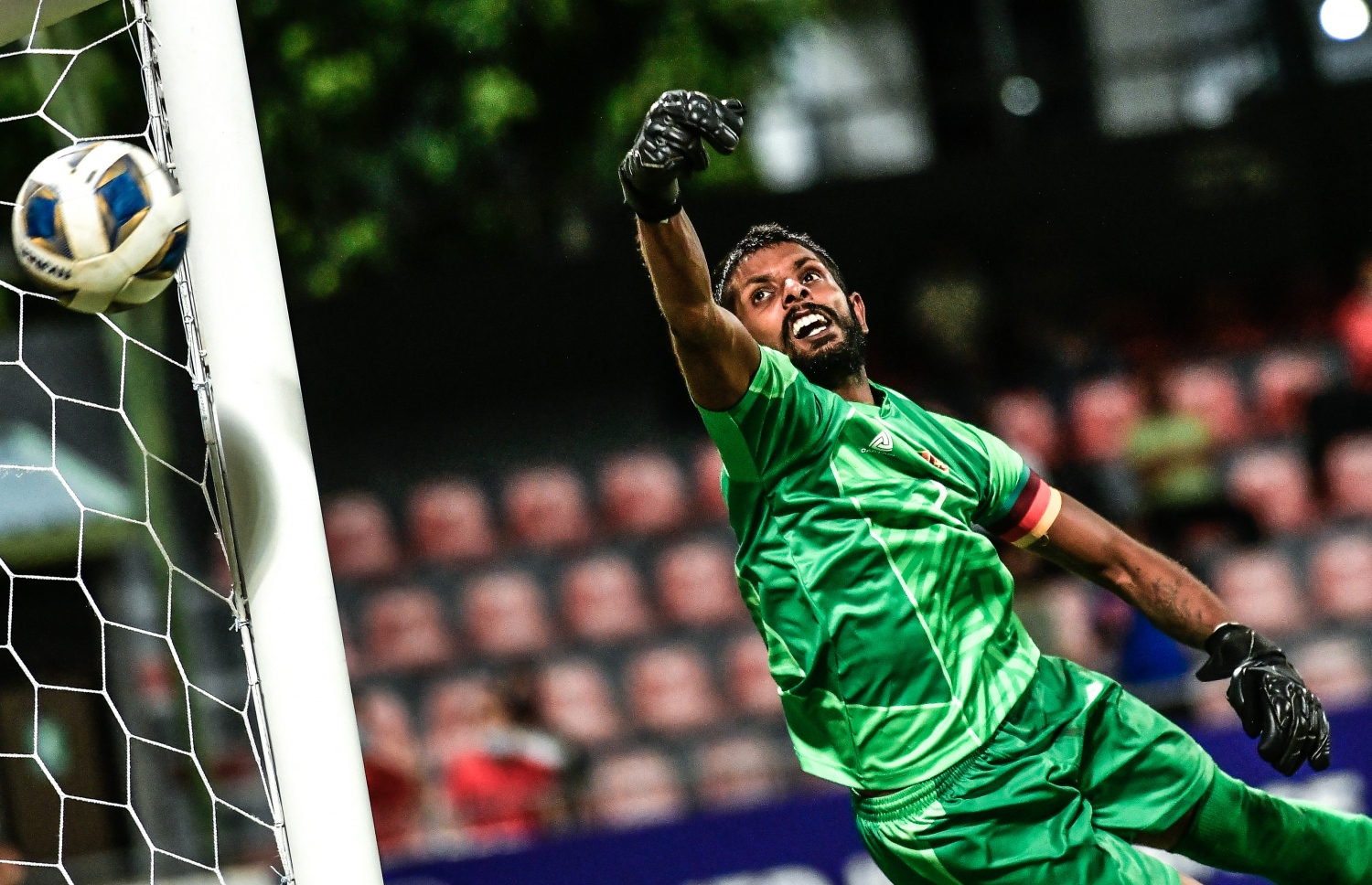 މާލެ- އޮކްޓޯބަރ ، 2021: އުރީދޫ ސާފް ޗެމްޕިއަންޝިޕްގައި ރޭ ނޭޕާލް އާއި ސްރީ ލަންކާ ބައްދަލުކުރި މެޗުގެ ތެރެއިން، ރޭ ސްރީލަންކާ އަތުން 3-2 އިން މޮޅުވެ، ނޭޕާލް ވަނީ ތާވަލްގެ އެއް ވަނަ އަށް ޖެހިލާފައި --. ފޮޓޯ: ނިޝާން އަލީ/މިހާރު