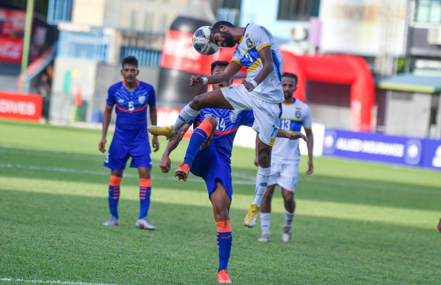 އިންޑިއާ އާއި ލަންކާ މިއަދު ކުޅުނު މެޗުގެ ތެރެއިން --- ފޮޓޯ: ފަޔާޒު މޫސާ | މިހާރު