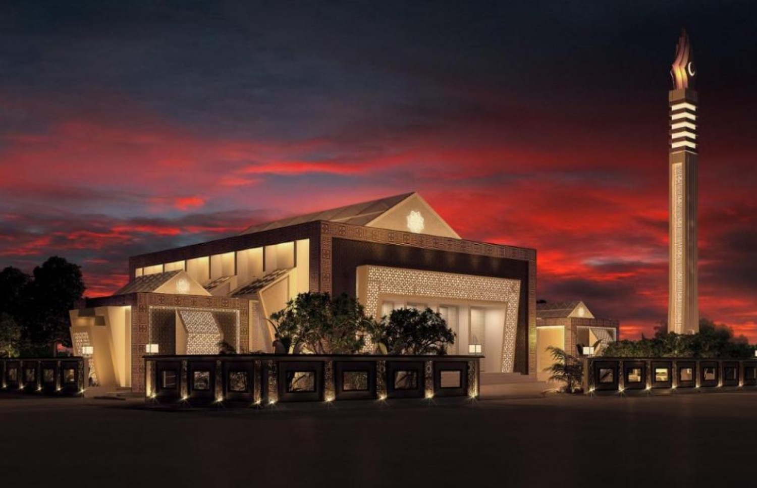 ގއ. ކޮނޑޭގައި އިމާރާތްކުރާ މިސްކިތުގެ ޑިޒައިން.-- ފޮޓޯ: އިސްލާމިކް މިނިސްޓްރީ