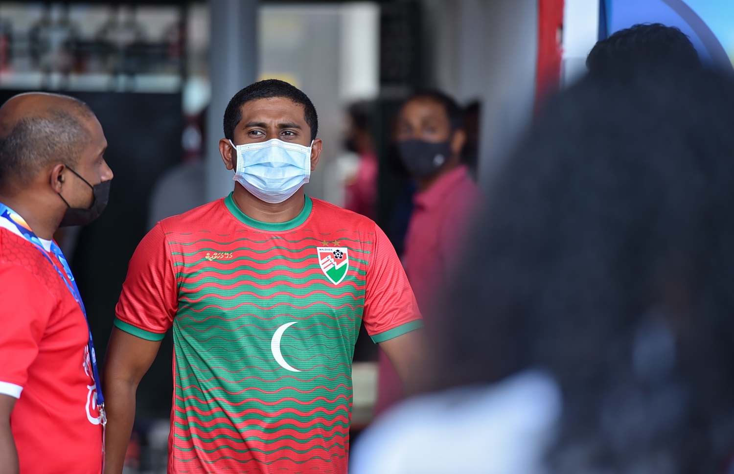 ޔޫތު މިނިސްޓަރު އަހުމަދު މަހުލޫފް-- ފޮޓޯ/ ރައީސް އޮފީސް