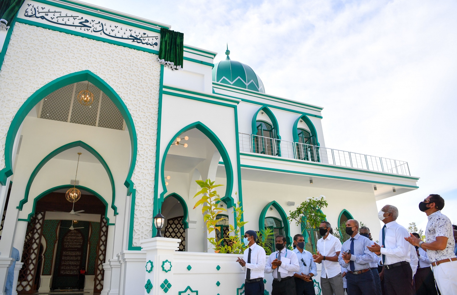 ހުޅުމާލޭގައި އިމާރާތްކުރި މަސްޖިދު މުހައްމަދު ހުޅުވުން