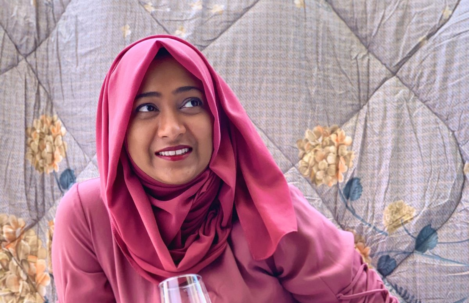 ކްރީމްޖެހި ބަނަހަކަށް އެލާޖިކުވެ ހާލު ދެރަވި މަރިޔަމް ޒައީމާ މޫސާ (މަރީ).--