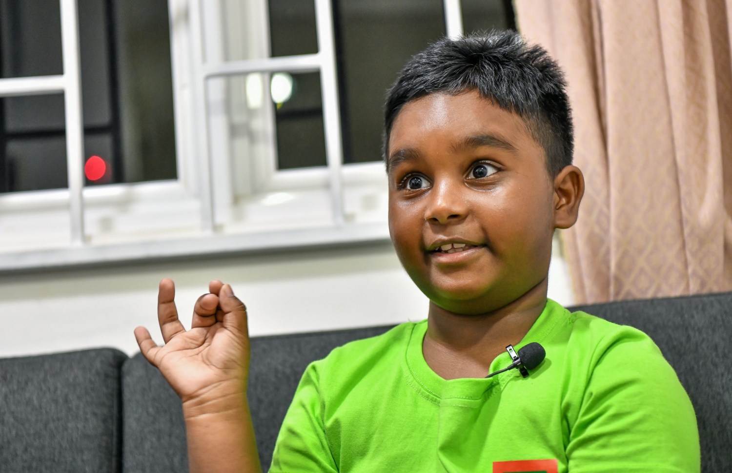 އަލްމާން: ތިމާވެއްޓާ ގުޅޭ ކަންކަން ދެނެގަތުމުގެ ޝައުގުވެރިކަން ބޮޑު --ފޮޓޯ: ފަޔާޒް މޫސާ/ މިހާރު