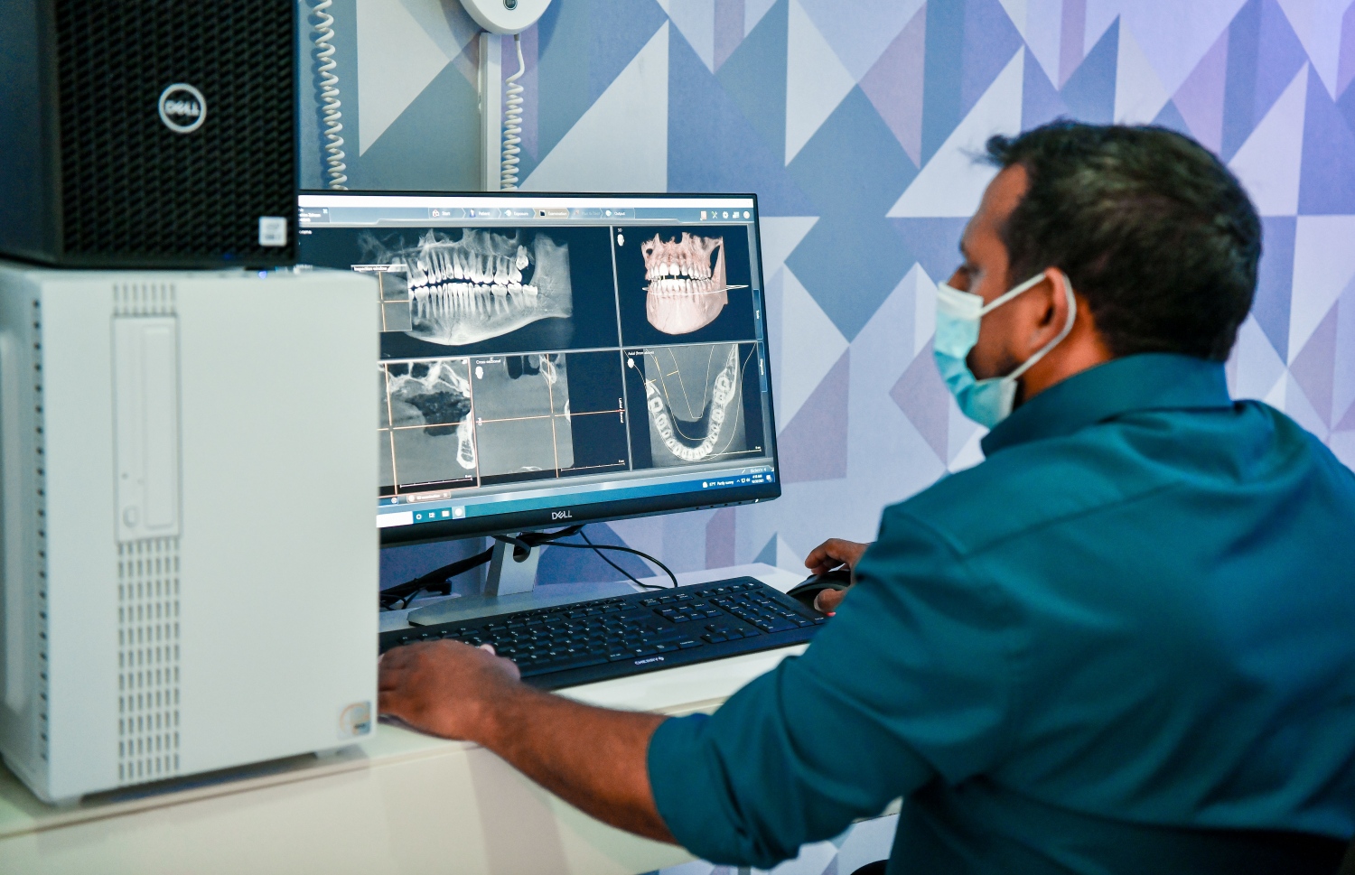 ސީބީސީޓީ ސްކޭން ހަދާ މެޝިން: އެ ހޮސްޕިޓަލުން އަނގަމަތީގެ ތަފާތު ސާޖަރީތައް ވެސް ހެދޭނެ-- ފޮޓޯ: ނިޝާން އަލީ/މިހާރު