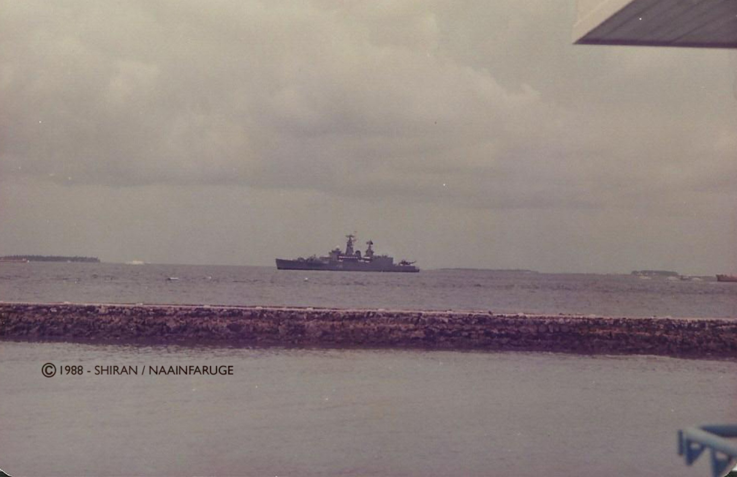 އިންޑިއާ އިން ރާއްޖެ އައި މަނަވަރު ގޯދާވަރީ މާލެ ބޭރުގައި -- ފޮޓޯ: އަހުމަދު ޝިރަން