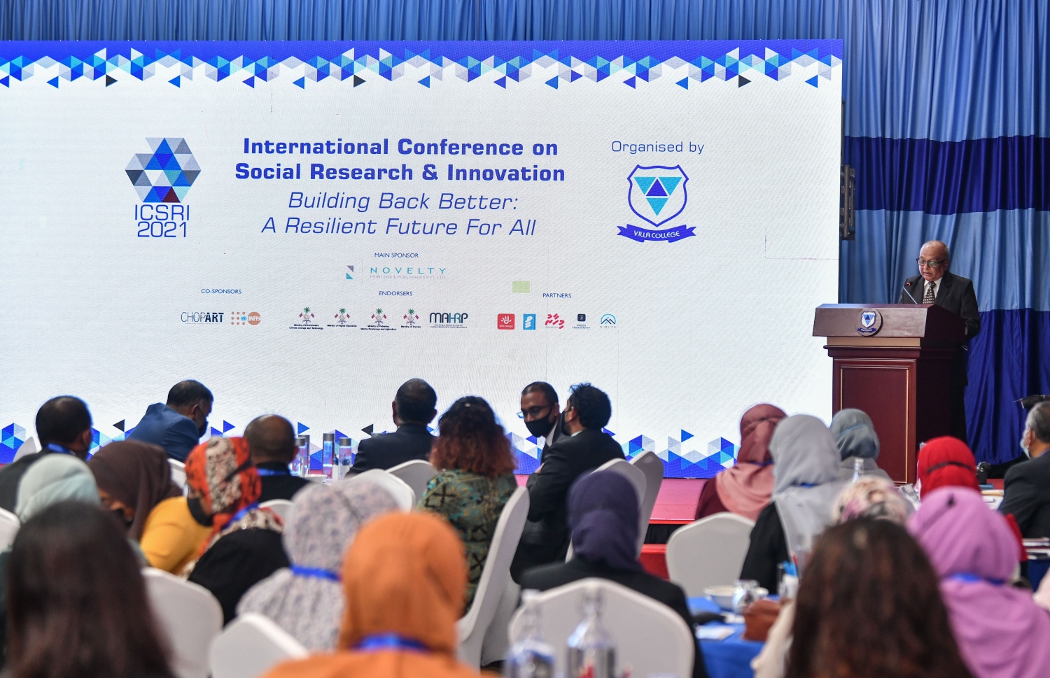 އައިސީއެސްއާރުއައި ފެށުމުގެ ރަސްމިއްޔާތު-- ފޮޓޯ: ނިޝާން އަލީ/މިހާރު