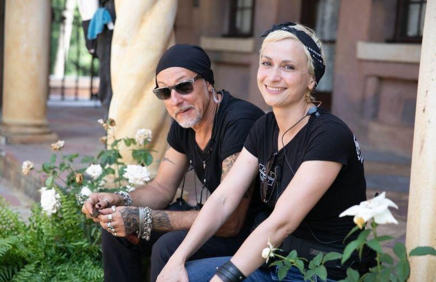 ހަލީނާއާ އެކު ސާޖީ.