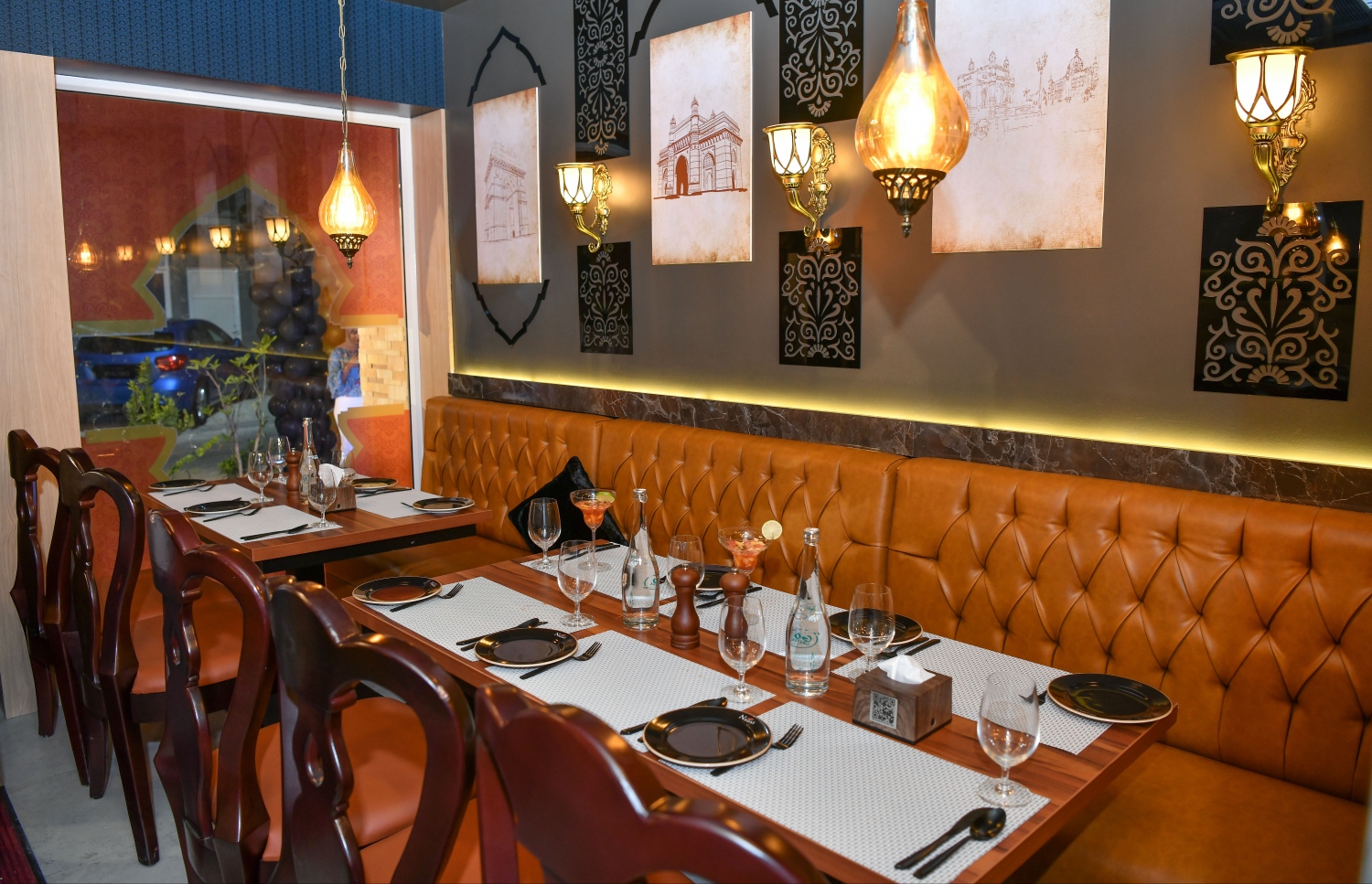 ހުޅުމާލެ: ނޮވެމްބަރު 14، 2021: ހުޅުމާލޭގައި ހުޅުވި އިންޑިއާގެ ޗެއިން އެއް ކަމަށްވާ "ނަގާސް" ރެސްޓޯރެންޓުގެ އެތެރެ-- ފޮޓޯ: ނިޝާން އަލީ/މިހާރު