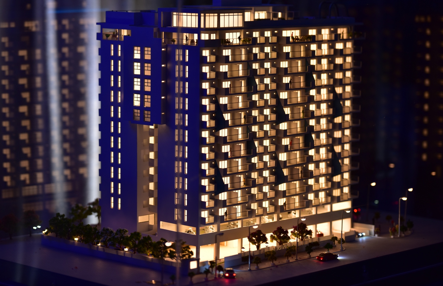 އާރްސީސީން އަޅާ އިމާރާތުގެ މޮޑެލްއެއް. މި ޕްރޮޖެކްޓް ހަވާލުކުރީ މިދިޔަ މެެއި މަހު---ފޮޓޯ: ނިޝާން އަލީ/މިހާރު