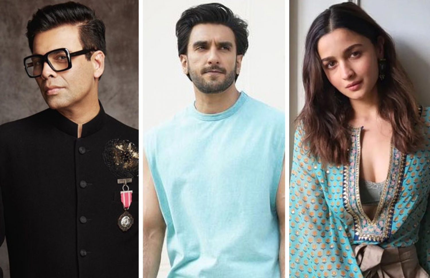 އާލިއާ، ރަންވީރު އަދި ކަރަން.