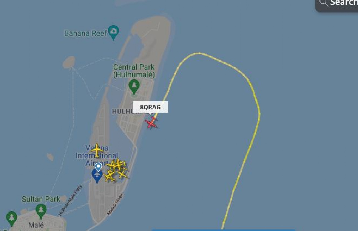 ސީޕްލޭން ދަތުރުކުރާ އާ ރޫޓުން މިއަދު ސީޕްލޭނެއް ޖައްސާ ތަން ފްލައިޓް ރާޑާ ވެބްސައިޓުން