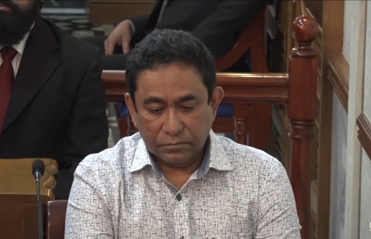 ޔާމީން މިއަދު ސުޕްރީމް ކޯޓުގައި