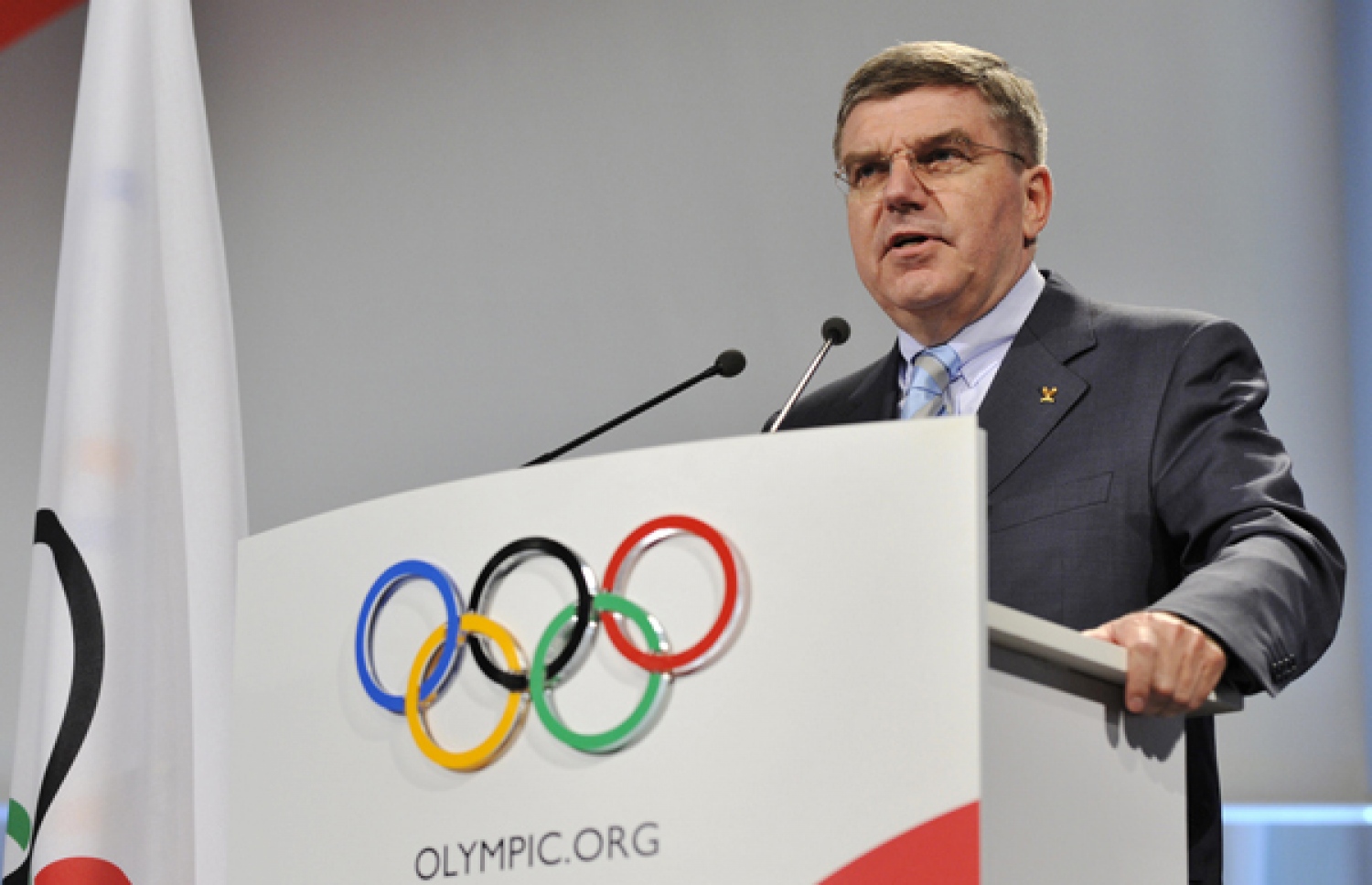 އައިއޯސީގެ ރައީސް ތޯމަސް ބެޗް.--