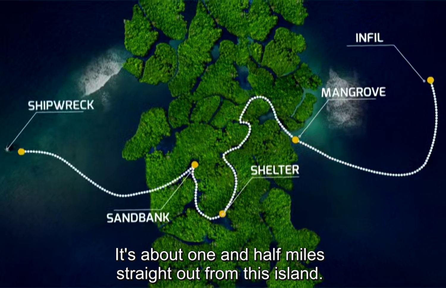 "އިންޓު ދަ ވައިލްޑް ވިތު ބިއާ ގްރިލްސް އެންޑް ވިކީ ކޯޝަލް" ގެ މަންޒަރުތަކެއް: އޭގައި ދައްކާ މެޕް.