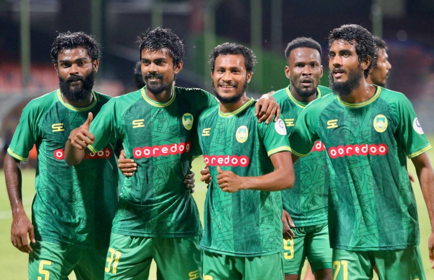 މާޒިޔާގެ ކުޅުންތެރިން މެޗުގައި އުފާފާޅު ކުރަނީ --- ފޮޓޯ: މާޒިޔާ