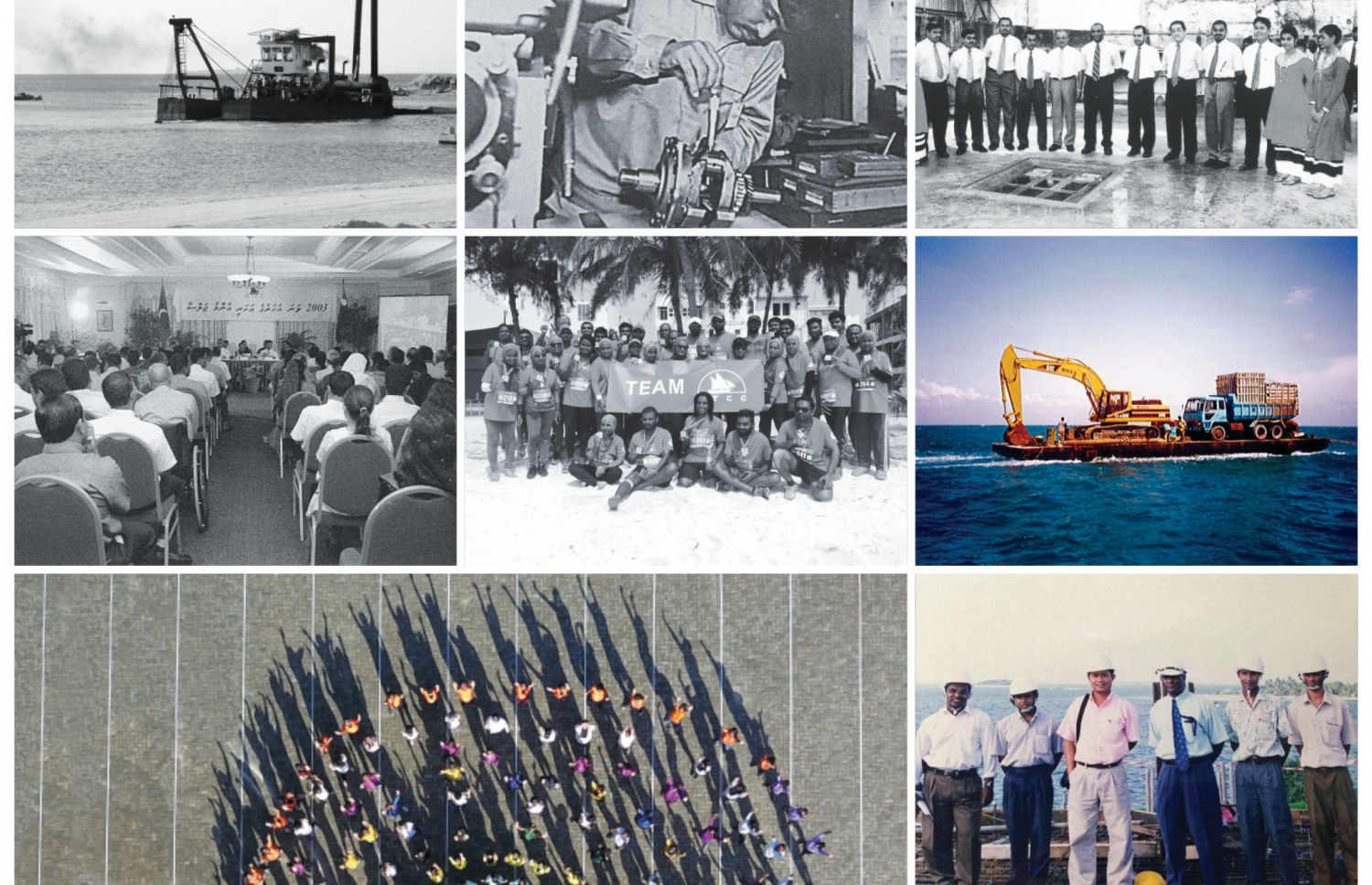 އެމްޓީސީސީން ހިންގި ބައެއް ޕްރޮޖެކްޓްތައް ފެށުމަށް ބޭއްވި ރަސްމިއްޔާތުތައް. އެކުންފުނިން ވަނީ ރާއްޖޭގެ އިގްތިސާދަށް ބޭނުންވާ މުހިއްމު ޕްރޮޖެކްޓްތައް ހިންގާފައި--ފޮޓޯ: އެމްޓީސީސީ