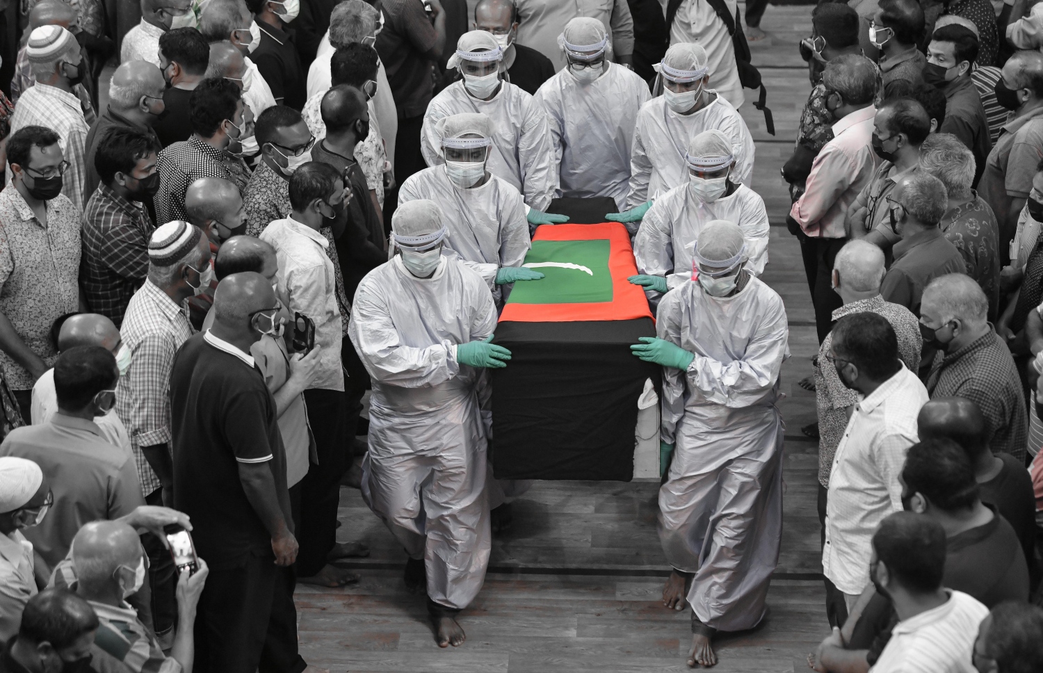 އުމަރު ޒާހިރުގެ ޖަނާޒާ