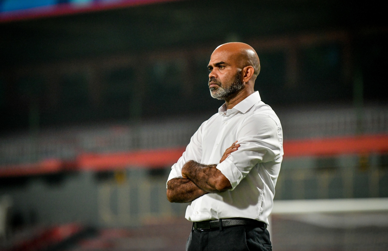 ކޯޗް މުހައްމަދު ނިޒާމް: އޭނާ ބުނީ ސަރުކާރު ބަދަލުވާ ކޮންމެ ފަހަރަކު ފުޓްބޯޅައިގެ ޕްލޭން ބަދަލުވަ ކަމަށް --- ފޮޓޯ: ނިޝާން އަލީ | މިހާރު