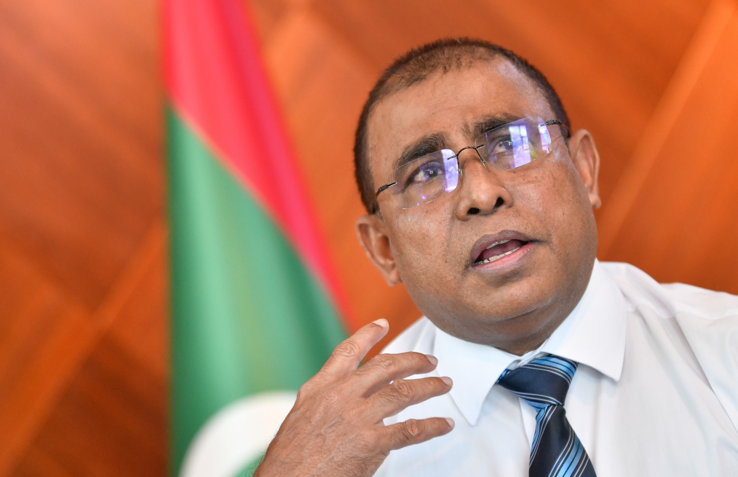 ޓޫރިޒަމް މިނިސްޓަރު "މިހާރު" އަށް ކުރިން ދެއްވި އިންޓަވިއުއެއްގައި -- ފައިލް ފޮޓޯ: މިހާރު