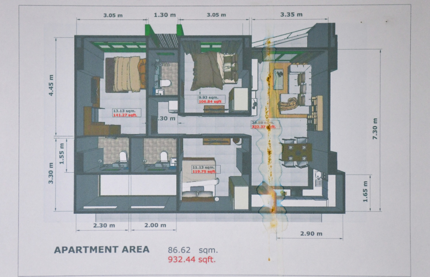 ސިފައިންގެ ފްލެޓްތައް ހުންނާނެ ގޮތް