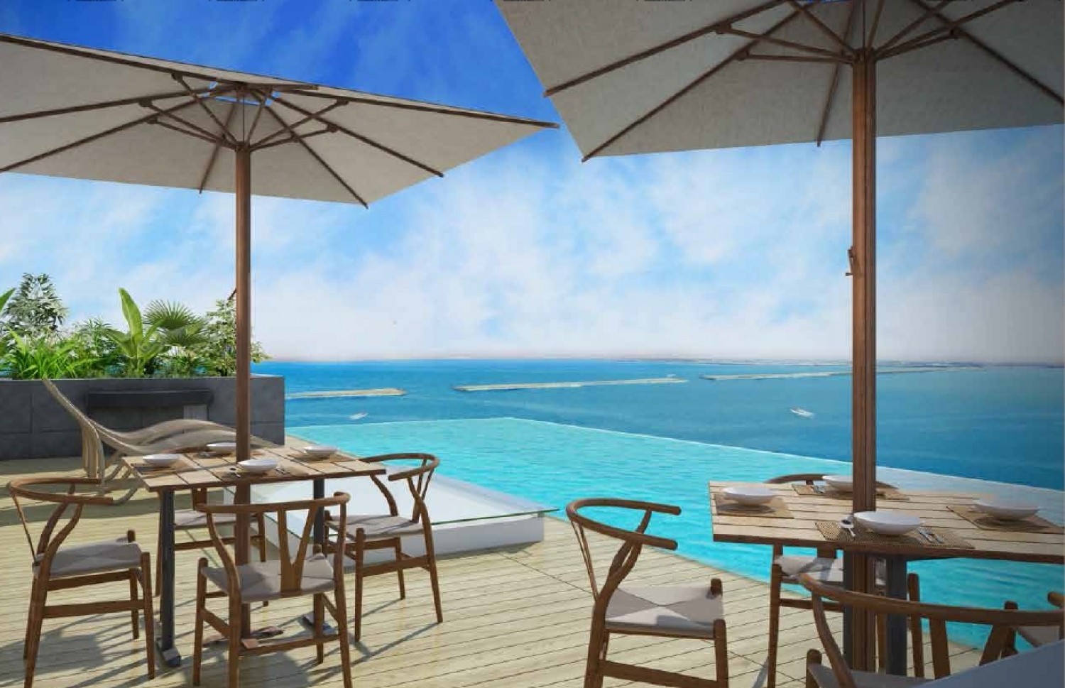 ސޮލިޓެއާގައި ހަދާ އިންފިނިޓީ ޕޫލް އޭރިއާ: އެ އިމާރާތުގެ މަސައްކަތް އަންނަނީ ކުރަމުން